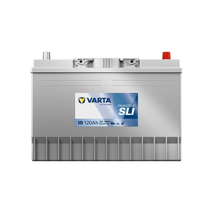 Batterie de démarrage Varta Promotive I9 12 V 120 Ah 780 A – Plomb-acide (électrolyte liquide)