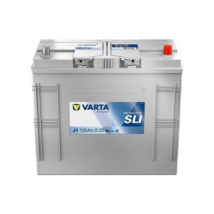Batterie de démarrage Varta Promotive J1 12 V 125 Ah 720 A – Plomb-acide (sans entretien)