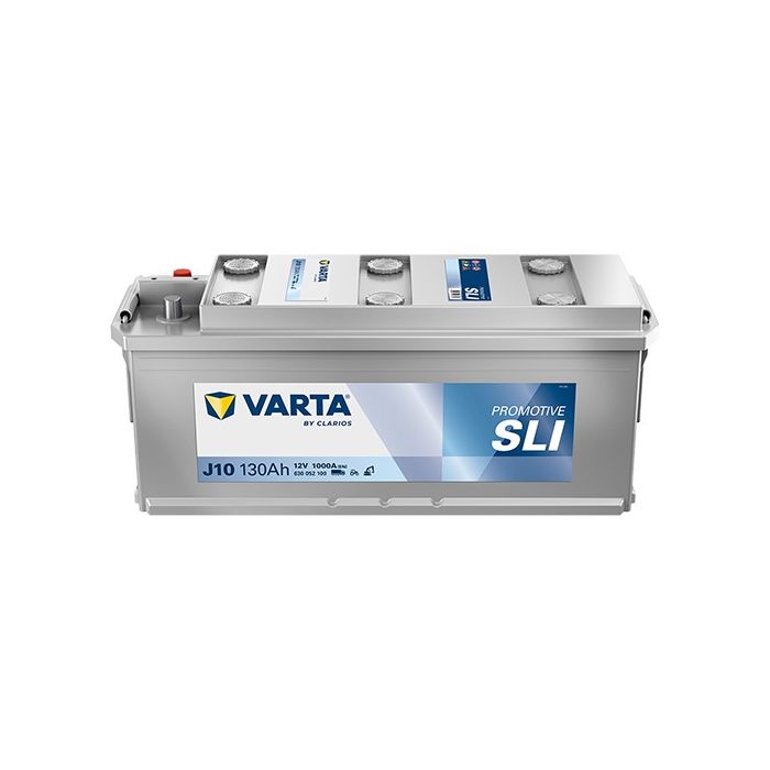 Batterie de démarrage Varta Promotive J10 12 V 130 Ah 1000 A – Plomb-acide (sans entretien)