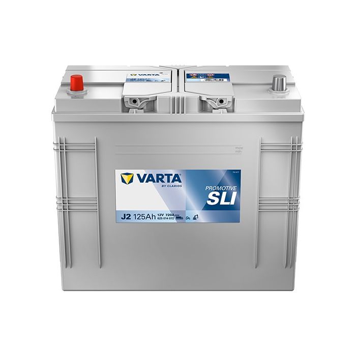 Batterie de démarrage Varta Promotive J2 12 V 125 Ah 720 A – Plomb-acide (sans entretien)