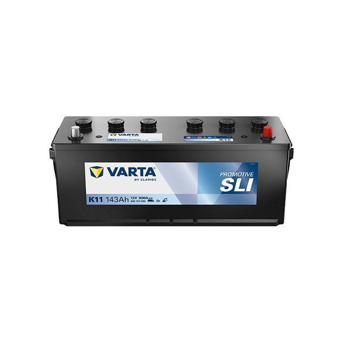 Batterie de démarrage Varta Promotive K11 12 V 143 Ah 900 A – Plomb-acide (sans entretien)