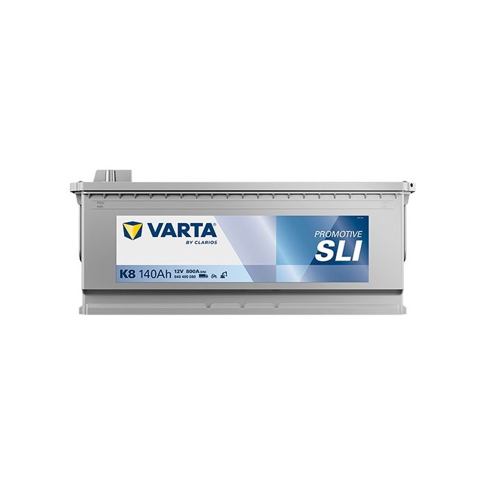 Batterie de démarrage Varta Promotive K8 12 V 140 Ah 800 A – Plomb-acide (sans entretien)