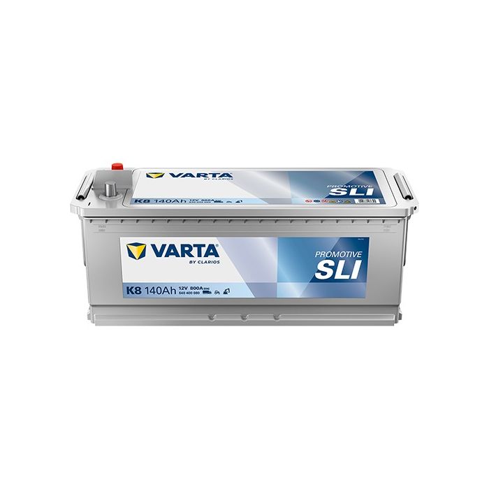 Batterie de démarrage Varta Promotive K8 12 V 140 Ah 800 A – Plomb-acide (sans entretien)