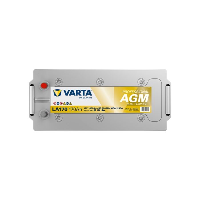 Batterie AGM Varta Professional LA170 12 V 170 Ah 1000 A – AGM