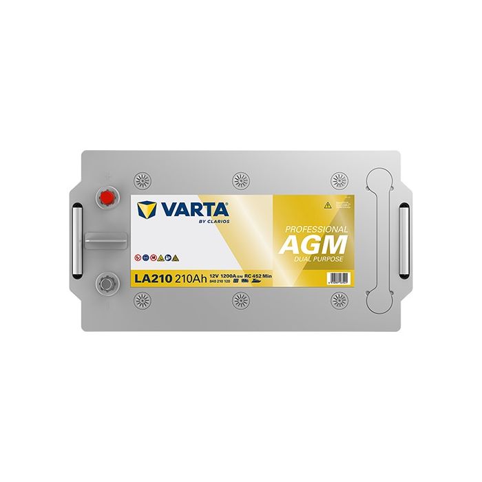 Batterie AGM Varta Professional LA210 12 V 210 Ah 1200 A – AGM