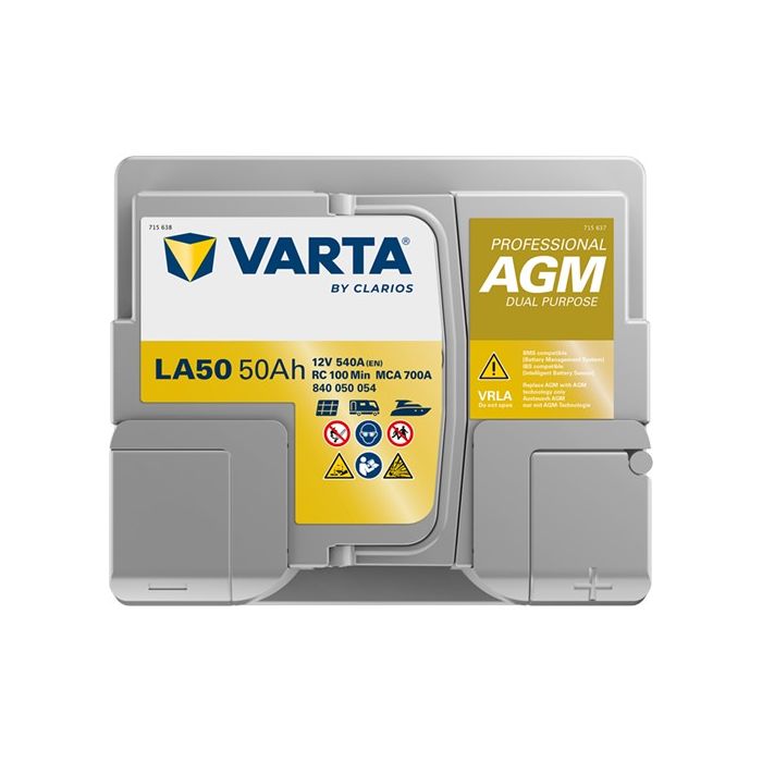 Batterie AGM Varta Professional LA50 12 V 50 Ah 540 A – AGM