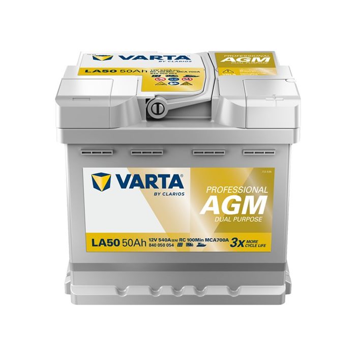 Batterie AGM Varta Professional LA50 12 V 50 Ah 540 A – AGM