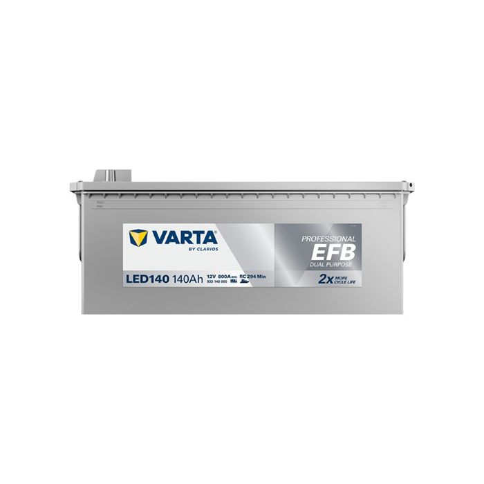 Batterie à décharge lente EFB Varta Professional LED140 12 V 140 Ah – EFB