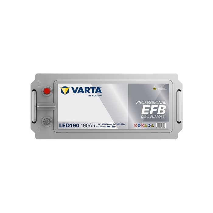 Batterie EFB Varta Professional LED190 12 V 190 Ah 1050 A – EFB