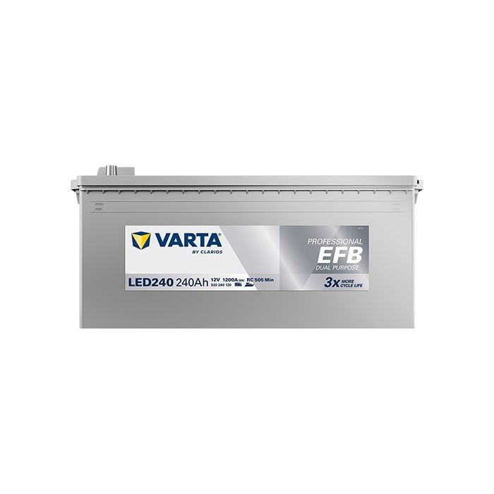 Batterie EFB Varta Professional LED240 12 V 240 Ah 1200 A – EFB