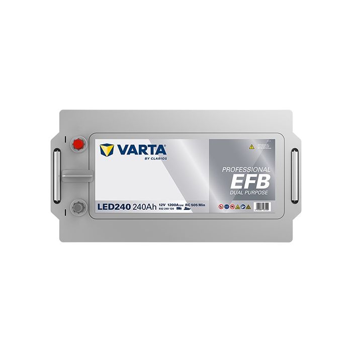 Batterie EFB Varta Professional LED240 12 V 240 Ah 1200 A – EFB