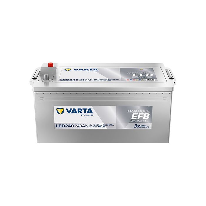 Batterie EFB Varta Professional LED240 12 V 240 Ah 1200 A – EFB
