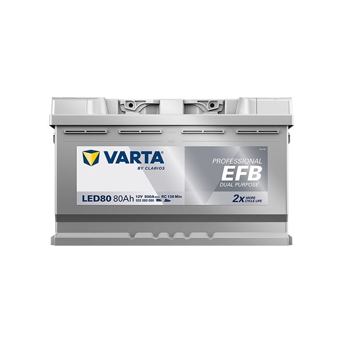 Batterie EFB Varta Professional LED80 12 V 80 Ah 800 A – EFB