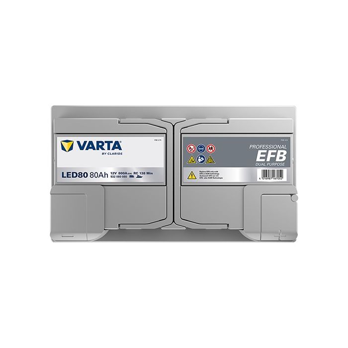 Batterie EFB Varta Professional LED80 12 V 80 Ah 800 A – EFB