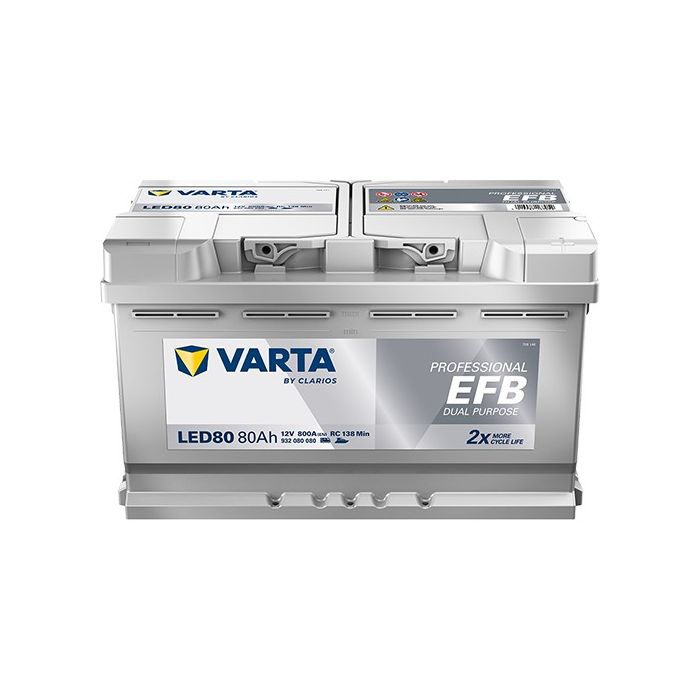 Batterie EFB Varta Professional LED80 12 V 80 Ah 800 A – EFB