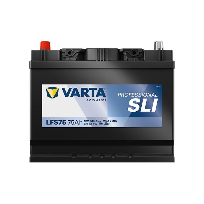 Batterie de démarrage Varta Professional LFS75 12 V 75 Ah 680 A – Plomb-acide (sans entretien)