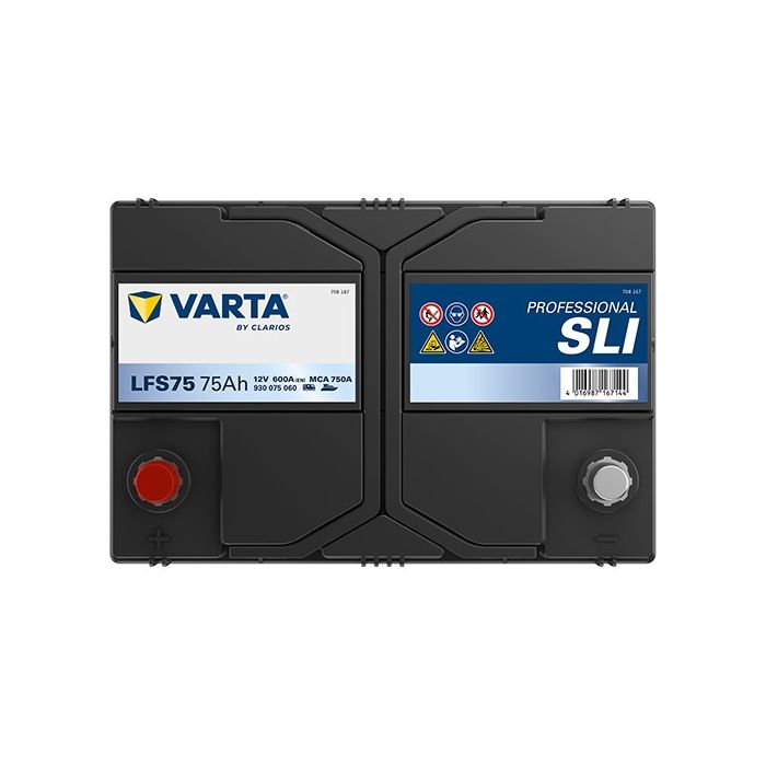 Batterie de démarrage Varta Professional LFS75 12 V 75 Ah 680 A – Plomb-acide (sans entretien)