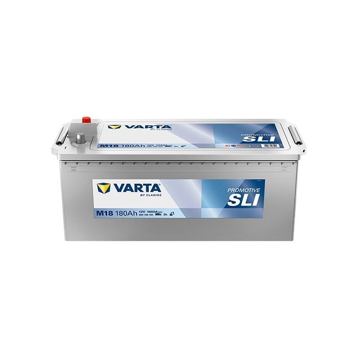 Batterie de démarrage Varta Promotive M18 12 V 180 Ah 1000 A – Plomb-acide (sans entretien)