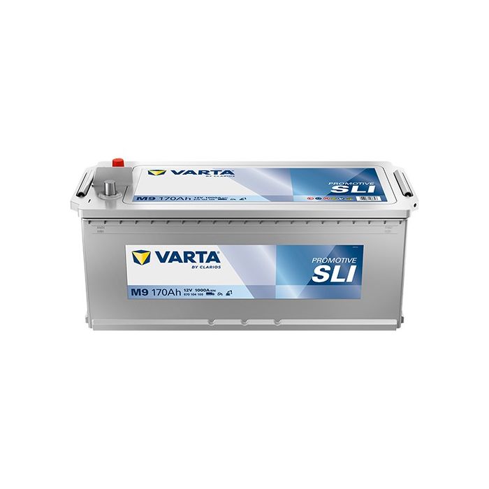 Batterie de démarrage Varta Promotive M9 12 V 170 Ah 1000 A – Plomb-acide (sans entretien)