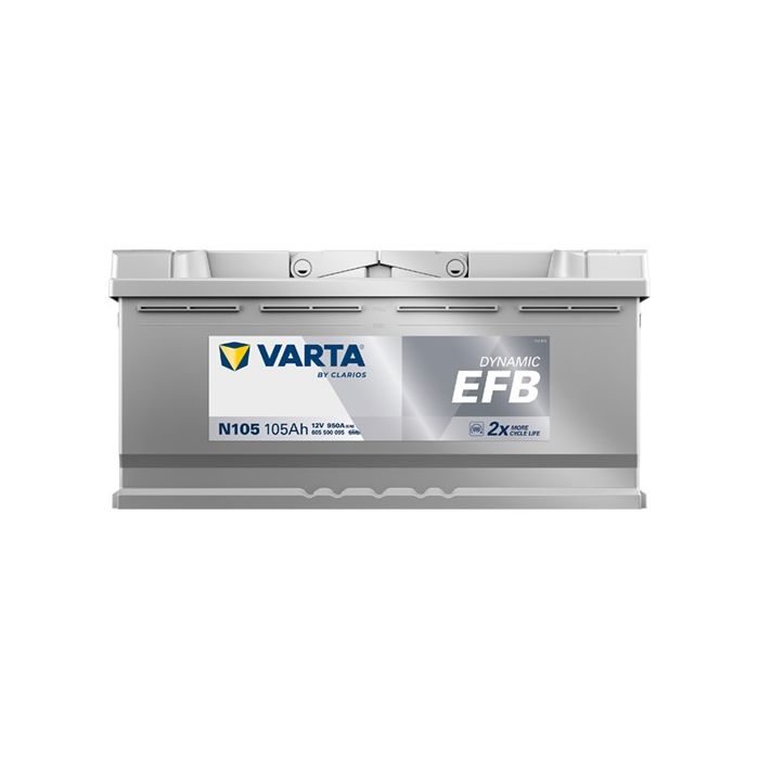 Batterie Start & Stop EFB Varta N105 12 V 105 Ah 950 A – EFB