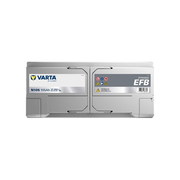Batterie Start & Stop EFB Varta N105 12 V 105 Ah 950 A – EFB