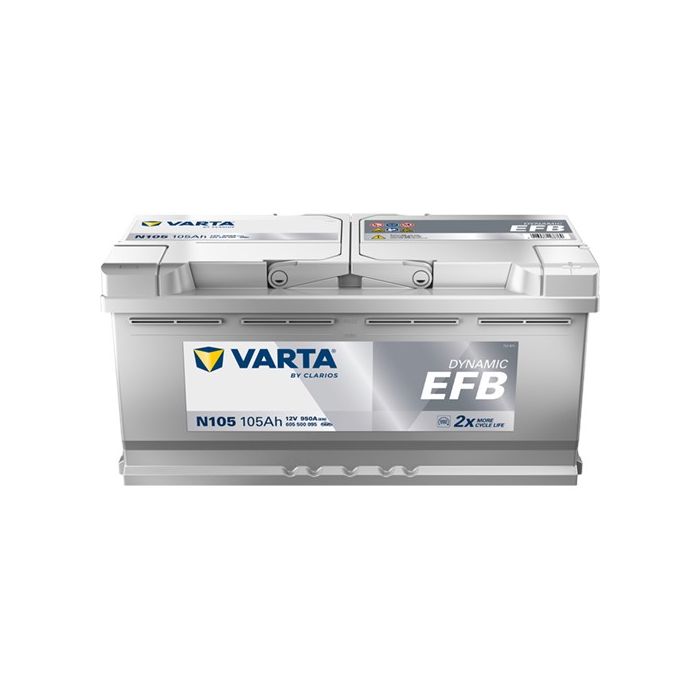 Batterie Start & Stop EFB Varta N105 12 V 105 Ah 950 A – EFB