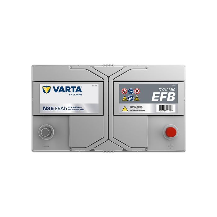 Batterie Start & Stop EFB Varta Dynamic N85 12 V 85 Ah 800 A – EFB