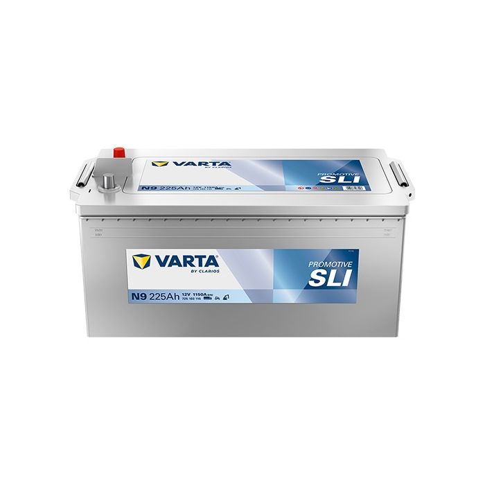 Batterie de démarrage Varta Promotive N9 12 V 225 Ah 1150 A – Plomb-acide (sans entretien)