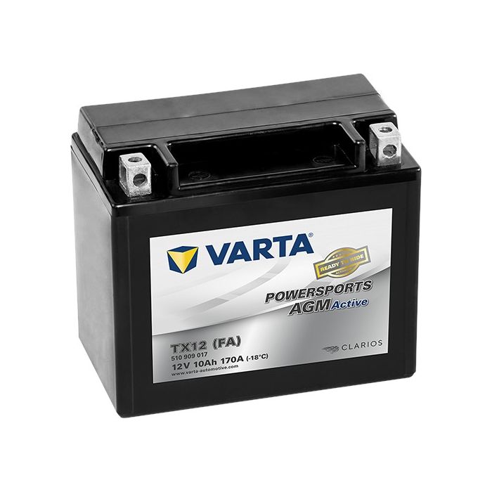 Batterie moto Varta Powersports YTX12-4 12 V 10 Ah 170 A – AGM