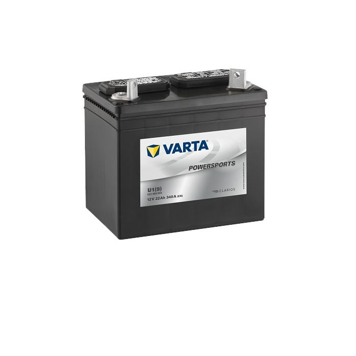 Batterie tondeuse autoportée Varta Powersports U1 12 V 22 Ah 340 A – Plomb-acide (sans entretien)
