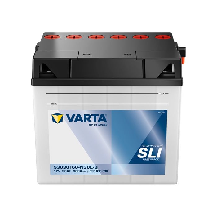Batterie moto Varta Powersports 53030 12 V 30 Ah 300 A – Plomb-acide (électrolyte liquide)