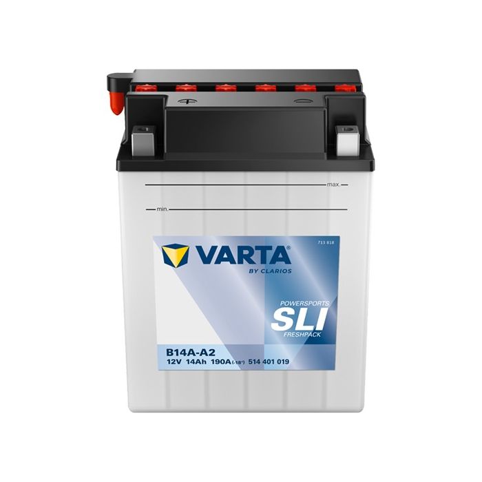 Batterie moto Varta Powersports YB14A-A2 12 V 14 Ah 190 A – Plomb-acide (électrolyte liquide)