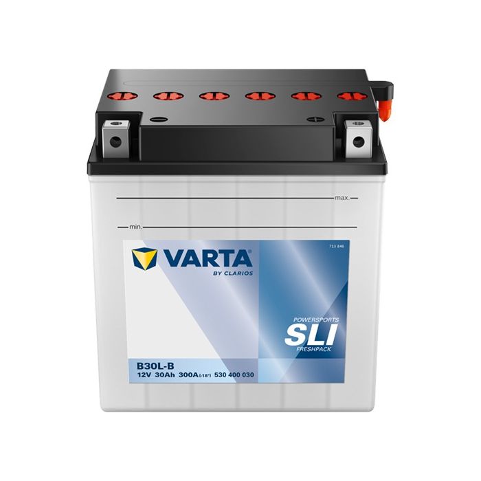 Batterie moto Varta Powersports YB30L-B 12 V 30 Ah 300 A – Plomb-acide (électrolyte liquide)