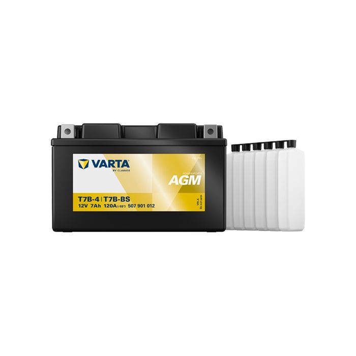 Batterie moto Varta Powersports YT7B-4 12 V 7 Ah 120 A – AGM