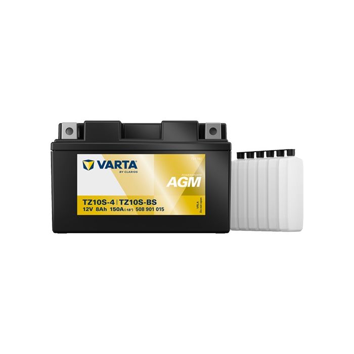 Batterie moto Varta Powersports TTZ10S-BS 12 V 8 Ah 150 A – AGM