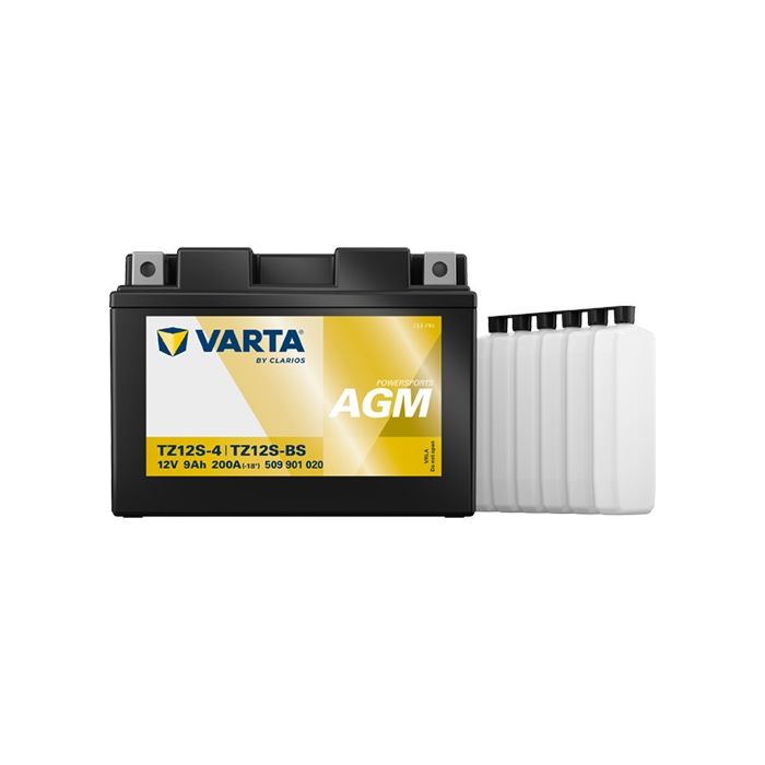 Batterie moto Varta Powersports TTZ12S-BS 12 V 9 Ah 200 A – AGM