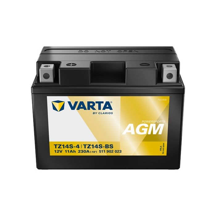 Batterie moto Varta Powersports TTZ14S-BS 12 V 11 Ah 230 A – AGM
