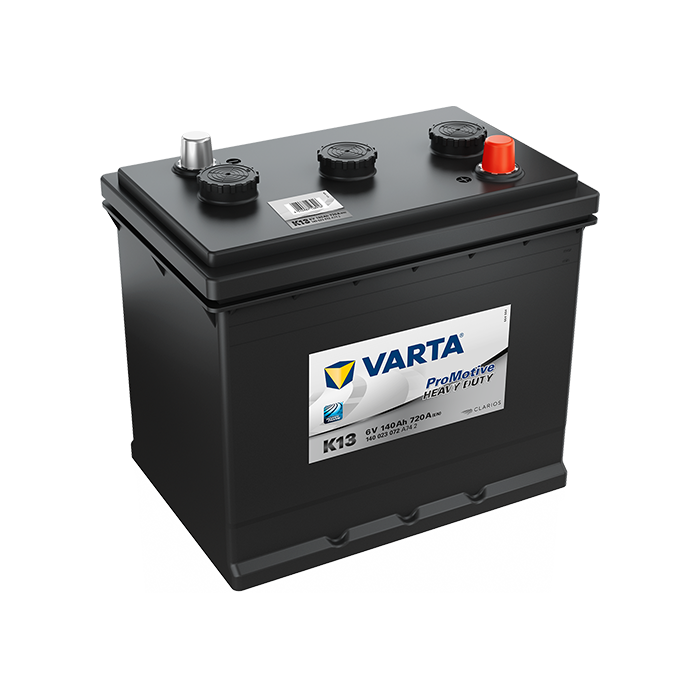 Batterie de démarrage Varta Promotive SLI K13 6 V 140 Ah 720 A – Plomb-acide (sans entretien)