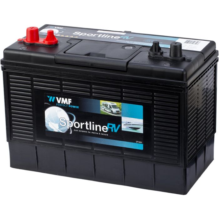 Batterie de démarrage et servitude VMF Sportline VDC31M 12 V 105 Ah 800 A – Plomb-acide (sans entretien)
