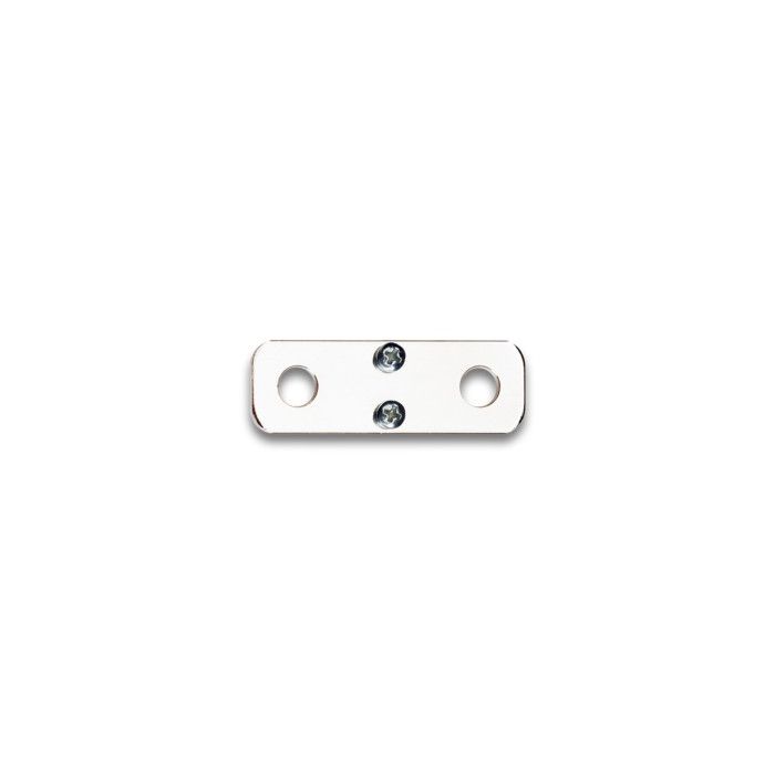 Plaque de liaison bus bar 50 mm M8/M10 600 A - lot de 2 