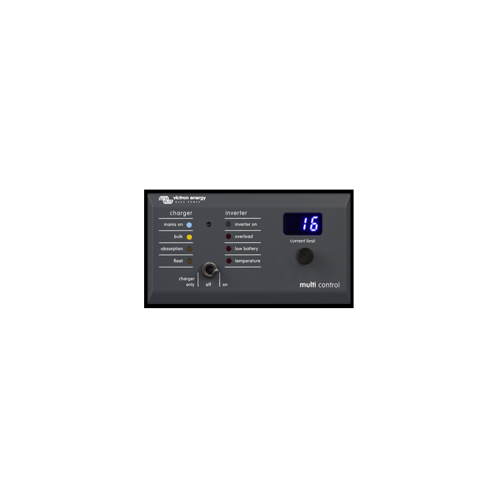 Panneau de commande Victron Energy Digital Multi Control 200/200A 