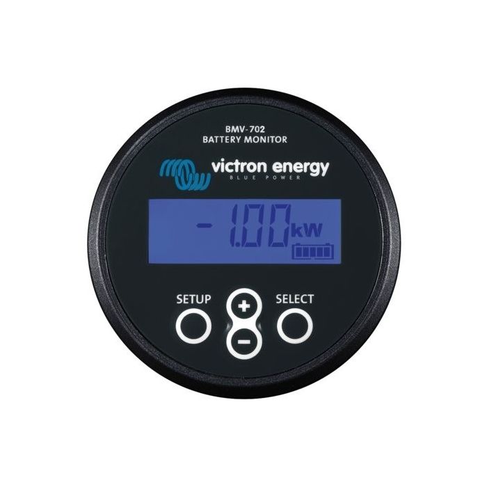 Contrôleur de batterie Victron Energy BMV-702 noir 