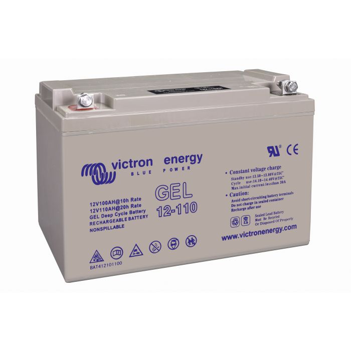 Batterie à décharge lente AGM Victron Energy 12 V 110 Ah – Semi-traction AGM