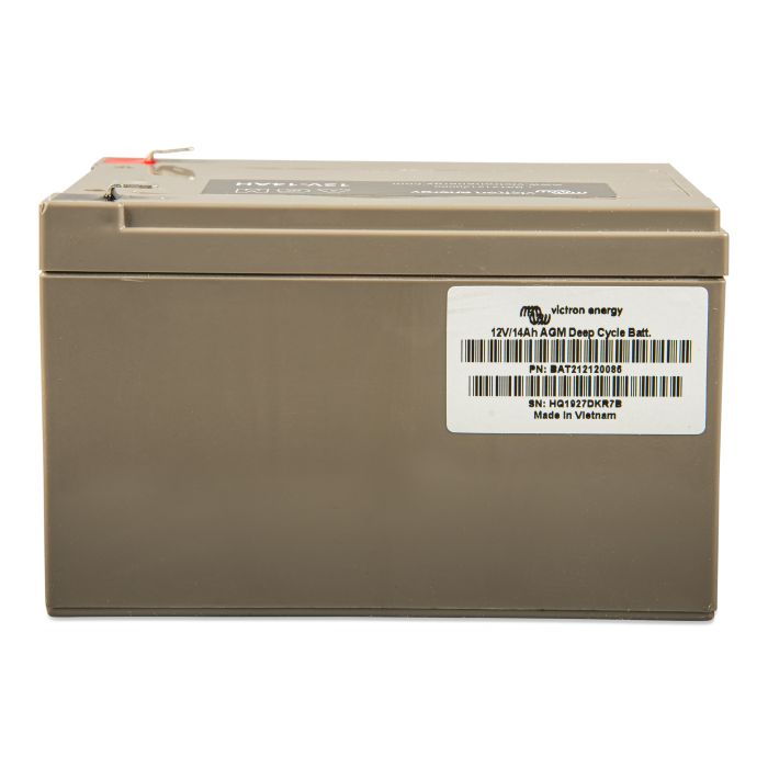 Batterie à décharge lente AGM Victron Energy 12 V 14 Ah – Semi-traction AGM