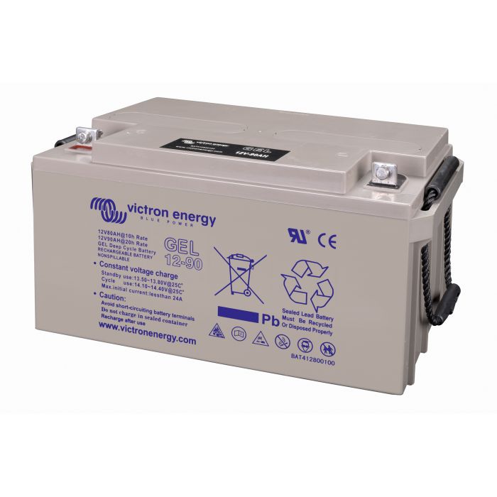Batterie à décharge lente AGM Victron Energy 12 V 90 Ah – Semi-traction AGM