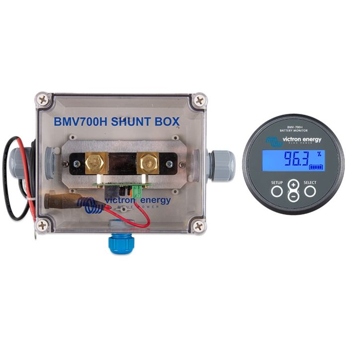 Contrôleur de batterie Victron Energy BMV-700H 60-385 VDC, shunt 500 A 
