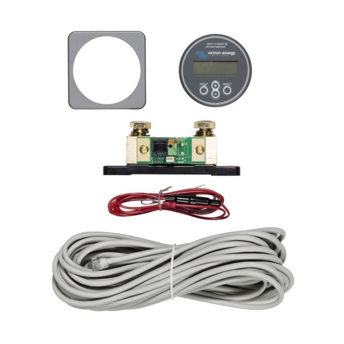 Contrôleur de batterie Victron Energy BMV-702 gris avec shunt 500 A 