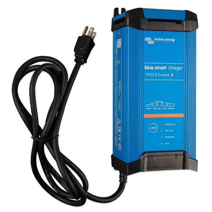 Chargeur de batterie Victron Blue Smart IP22 12 V 15 A 3 sorties 120 V 
