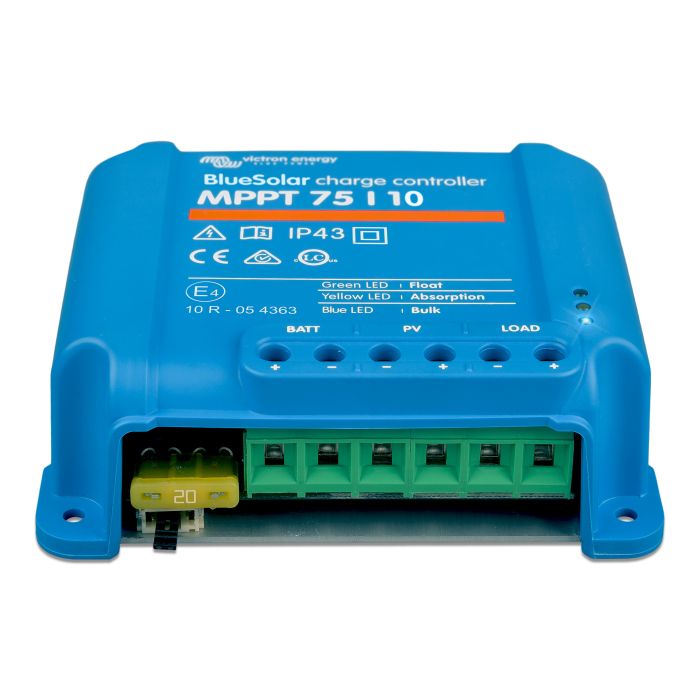 Régulateur de charge solaire Victron BlueSolar PWM 12/24 V 10 A LCD 