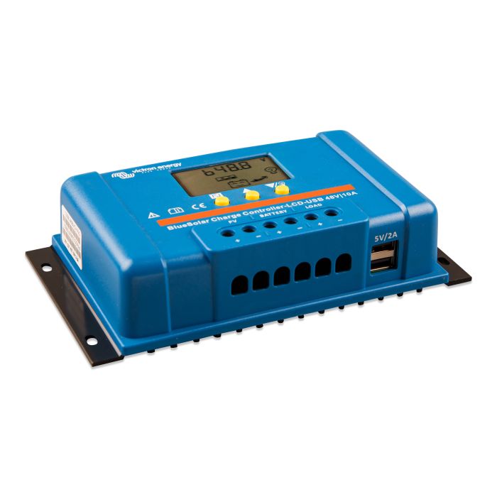 Régulateur de charge solaire Victron BlueSolar PWM LCD&USB 12/24 V 5 A 